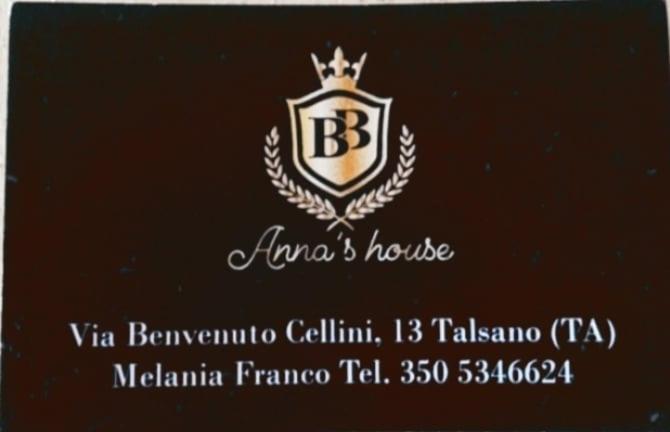 Anna'S House Bed & Breakfast Taranto Exterior foto